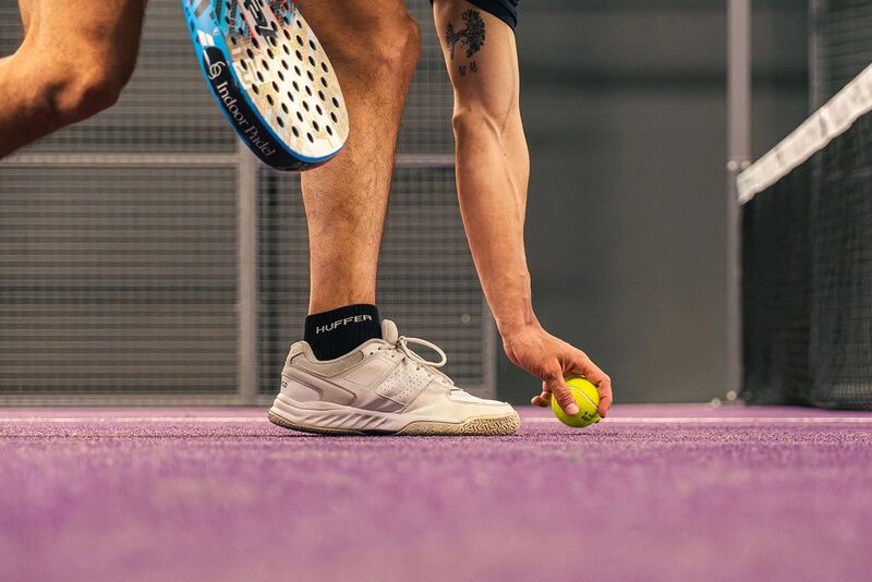 Padel court layout and terminology